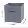 CUBE BOX SPACE SAVER STORAGE BOX (Random Colors)