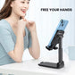 Adjustable Desktop Phone Holder Stand – Universal Mobile Stand With Angle & Height Adjustment | Foldable Anti-Slip Cell Phone Holder For All Smartphones