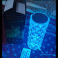 Rose Diamond Crystal Table Lamp – 16 Color RGB Touch Sensor Light With Remote Control – USB Charging Portable Atmosphere Lamp